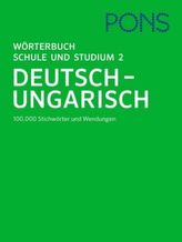PONS Wörterbuch für Schule und Studium Ungarisch. Tl.2