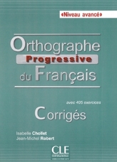 Niveau avancé, Corrigés