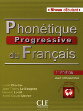 Phonétique progressive du Français, Niveau débutant, 2e édition m. MP3-CD
