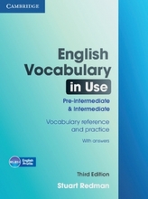 Vocabulary reference and practice with answers