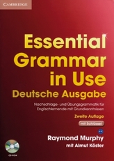 Essential Grammar in Use, Deutsche Ausgabe (mit Schlüssel), m. CD-ROM
