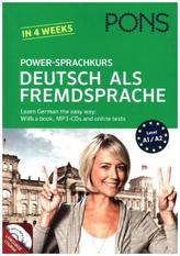 PONS Power-Sprachkurs Deutsch als Fremdsprache, m. 2 Audio-CDs