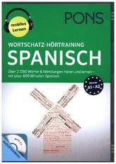 PONS Wortschatz-Hörtraining Spanisch, 1 MP3-CD