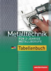 Metalltechnik für 2-jährige Metallberufe, Tabellenbuch