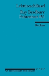 Lektüreschlüssel Ray Bradbury 'Fahrenheit 451'