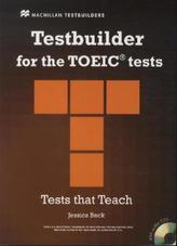 Testbuilder for TOEIC® tests, w. Audio-CDs and Key
