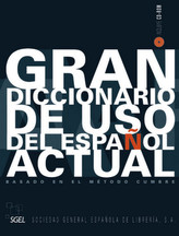 Gran diccionario de uso del español actúal, m. CD-ROM