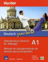 Método de autoaprendizaje de alemán para principiantes, Textbuch + Arbeitsbuch + 2 Audio-CDs