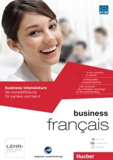 business intensivkurs français, 1 DVD-ROM + 2 Audio-CDs + 1 Textbuch