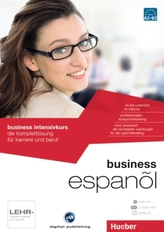 business intensivkurs español, 1 DVD-ROM + 2 Audio-CDs + 1 Textbuch