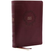 The KJV, Open Bible, Leathersoft, Burgundy, Red Letter Edition, Comfort Print