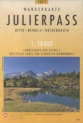 Landeskarte der Schweiz Julierpass