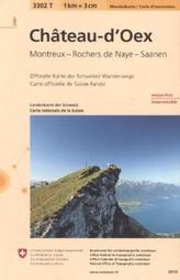Landeskarte der Schweiz Château-d'Oex