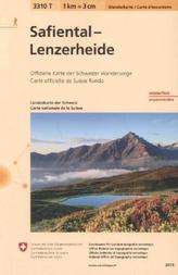 Landeskarte der Schweiz Safiental, Lenzerheide