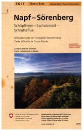 Landeskarte der Schweiz Napf Sörenberg