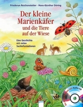 Der kleine Marienkäfer und die Tiere auf der Wiese, m. Audio-CDs