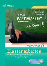 Klassenarbeiten Mathematik 7, m. CD-ROM