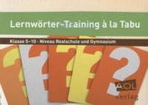 Lernwörter-Training à la Tabu, Lernkarten