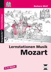 Lernstationen Musik: Mozart, m. Audio-CD