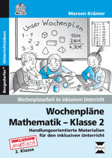 Wochenpläne Mathematik - Klasse 2, m. CD-ROM