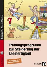 Trainingsprogramm zur Steigerung der Lesefertigkeit -Ergänzungsband für den inklusiven Unterricht, m. CD-ROM