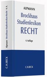 Alpmann Brockhaus Studienlexikon Recht, m. CD-ROM