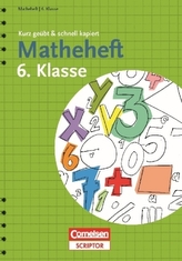 Matheheft 6. Klasse