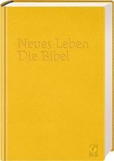 Neues Leben. Die Bibel. Taschenausgabe, italienisches Kunstleder primavera-gelb