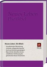 Neues Leben. Die Bibel. NLB - Standardausgabe, ital. Kunstleder orchidee