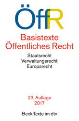 Basistexte Öffentliches Recht (ÖffR)