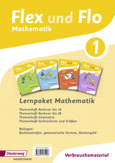 Lernpaket Mathematik 1: 4 Themenhefte für die Ausleihe