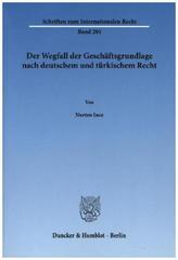 Der Wegfall der Geschäftsgrundlage nach deutschem und türkischem Recht