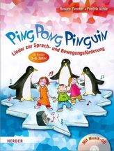 Ping Pong Pinguin, m. Audio-CD