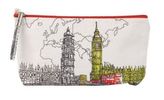 London Big Ben Handmade Pouch