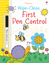 Wipe-clean First Pen Control, w. pen