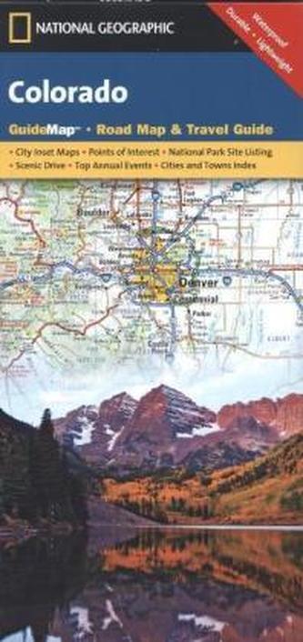 National Geographic GuideMap Colorado National Geographic GuideMap Colorado