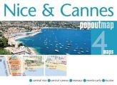 Nice & Cannes PopOut Map, 4 maps