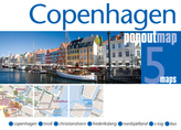 Copenhagen PopOut Map, 5 maps