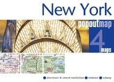 New York PopOut Map, 4 maps