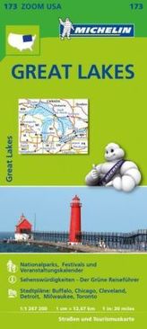 Michelin Karte Great Lakes