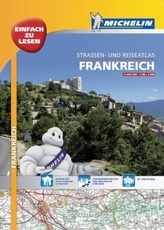 Michelin Straßen- und Reiseatlas Frankreich mit Spiralbindung