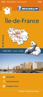 Michelin Karte Ile-de-France