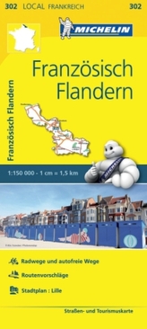 Michelin Karte Französisch Flandern