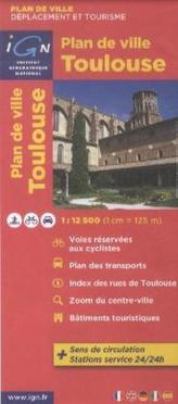 IGN Karte, Plan de ville, Déplacement et tourisme Plan de ville Toulouse