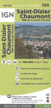 IGN Karte, Tourisme et découverte St-Dizier, Chaumont