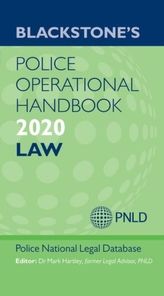  Blackstone\'s Police Operational Handbook 2020: Law