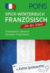 PONS Spick-Wörterbuch für die Schule Französisch