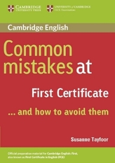 Common Mistakes at First Certificate