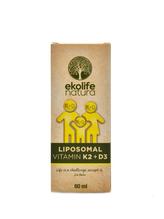 Eko Liposomal vitamín K2 + D3 60 ml -
