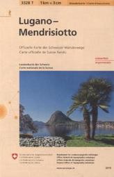 Landeskarte der Schweiz Lugano Medrisio